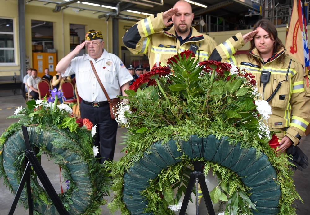 USAG Ansbach Fallen Firefighter Ceremony