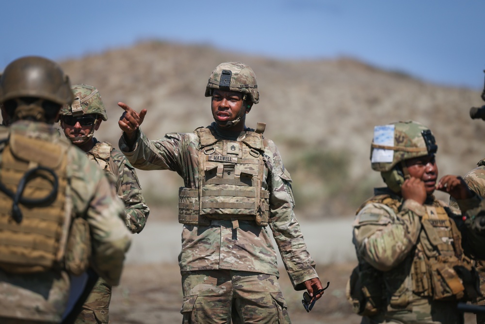 Balikatan 24 | 3-7 Field Artillery Live fire at La Paz Sand Dunes