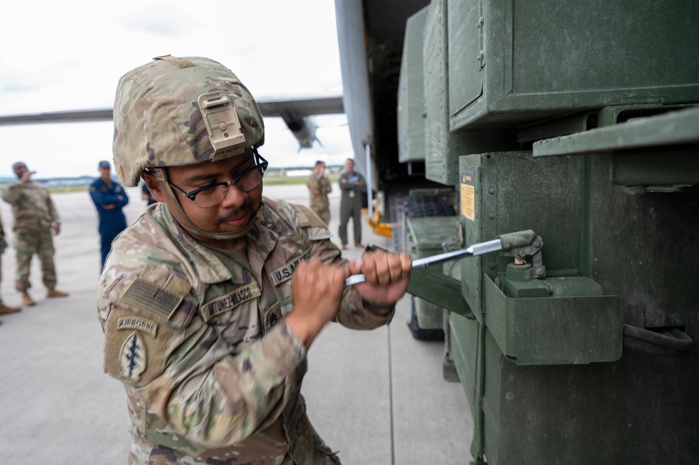 U.S. Air Force, Army conduct HIMARS load training exercise with Tunisian Air Force