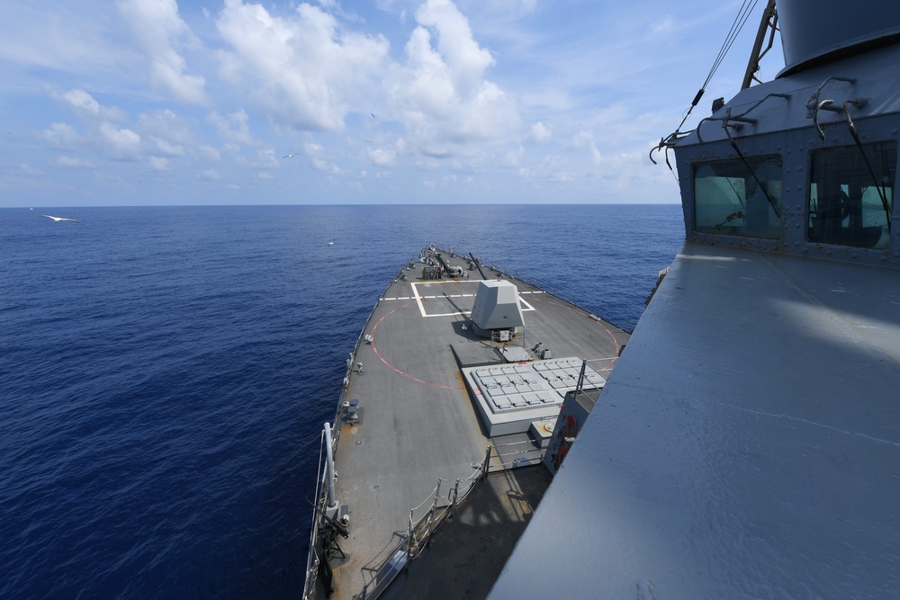 U.S. Navy Destroyer Conducts Freedom of Navigation Operation in the South China Sea