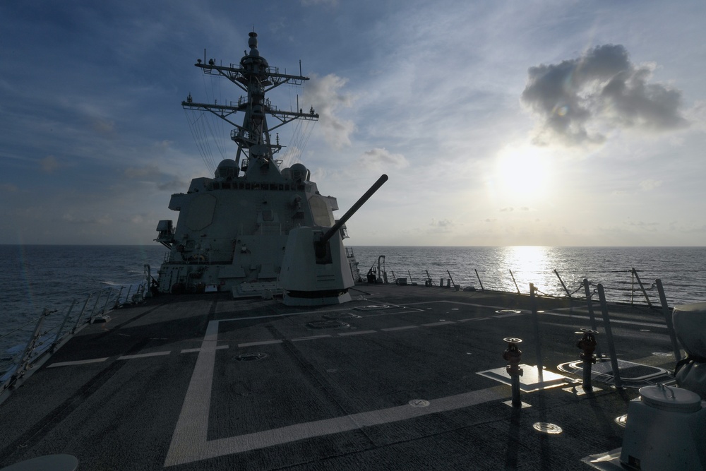 U.S. Navy Destroyer Conducts Freedom of Navigation Operation in the South China Sea