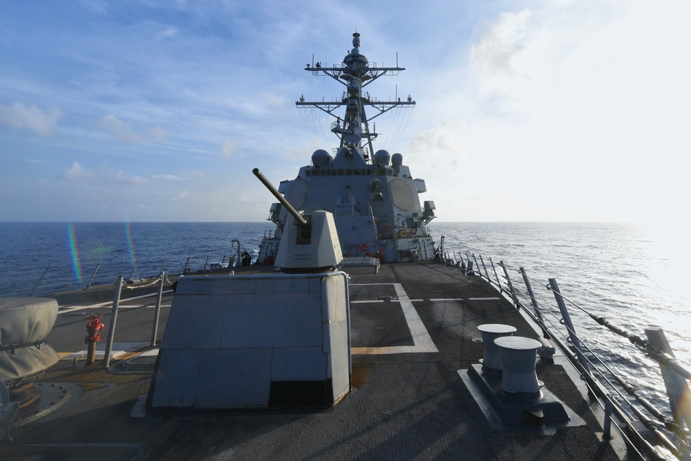 U.S. Navy Destroyer Conducts Freedom of Navigation Operation in the South China Sea