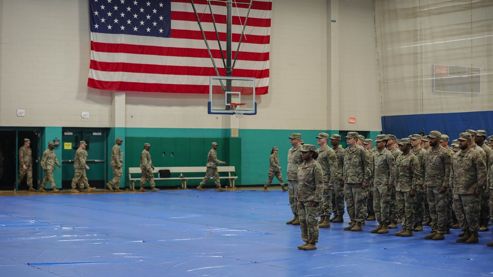 3rd Infantry Division Soldiers return from Poland