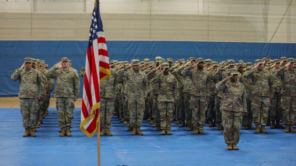 3rd Infantry Division Soldiers return from Poland