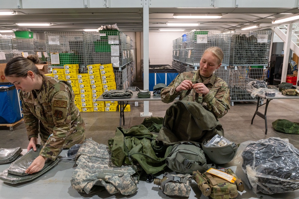 167th Logistics Readiness Squadron prepares equipment for deployers