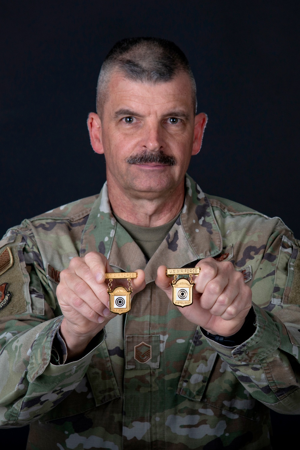 167th Airlift Wing marksman earns second Air Force distinguished shooter badge