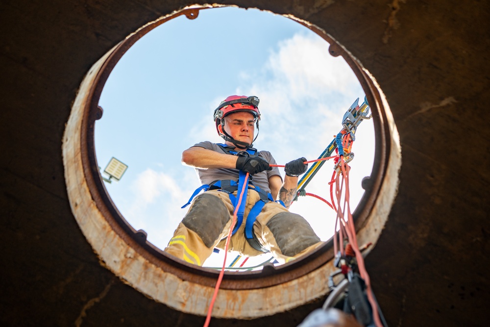 911th Technical Rescue Engineer Company competes in Rescue Challenge