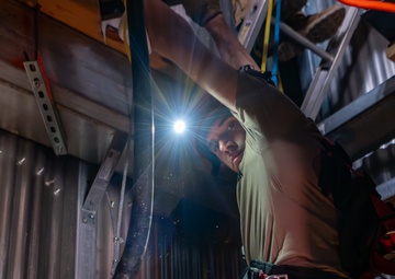 911th Technical Rescue Engineer Company competes in Rescue Challenge