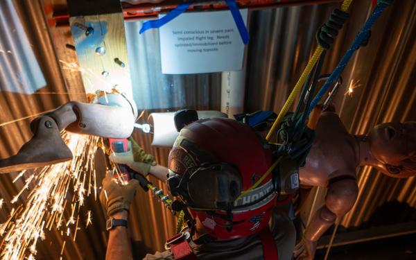 911th Technical Rescue Engineer Company competes in Rescue Challenge