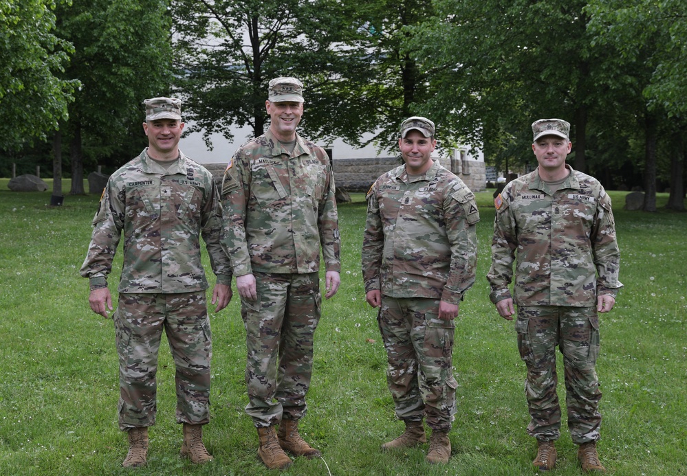 Lt. Gen. Patrick E. Matlock Visits U.S. Army Garrison Bavaria