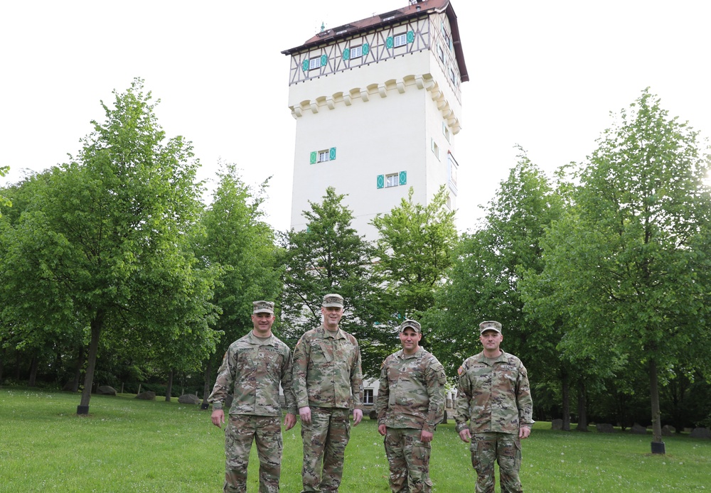 Lt. Gen. Patrick E. Matlock Visits U.S. Army Garrison Bavaria