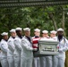 Military Funeral Honors with Funeral Escort are Conducted for U.S. Navy Radioman 3rd Class Starring B. Winfield in Section 55