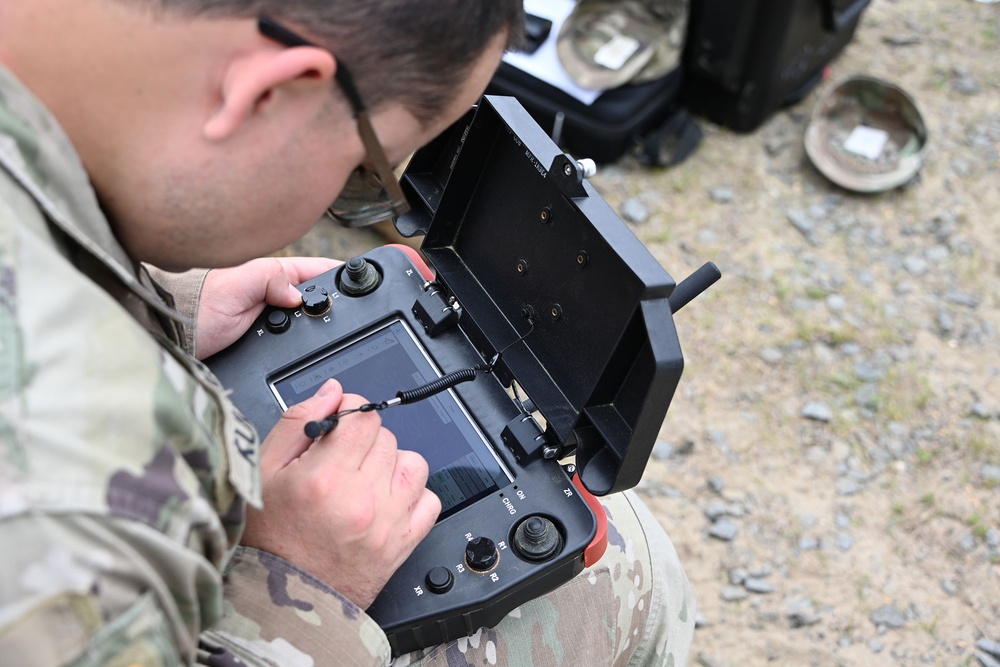 Joint Base McGuire-Dix-Lakehurst - Army Reserve 357 CBRN CO, UAV Training 9 May 2024