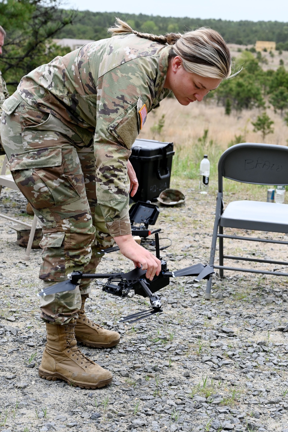 Joint Base McGuire-Dix-Lakehurst - Army Reserve 357 CBRN CO, UAV Training 9 May 2024