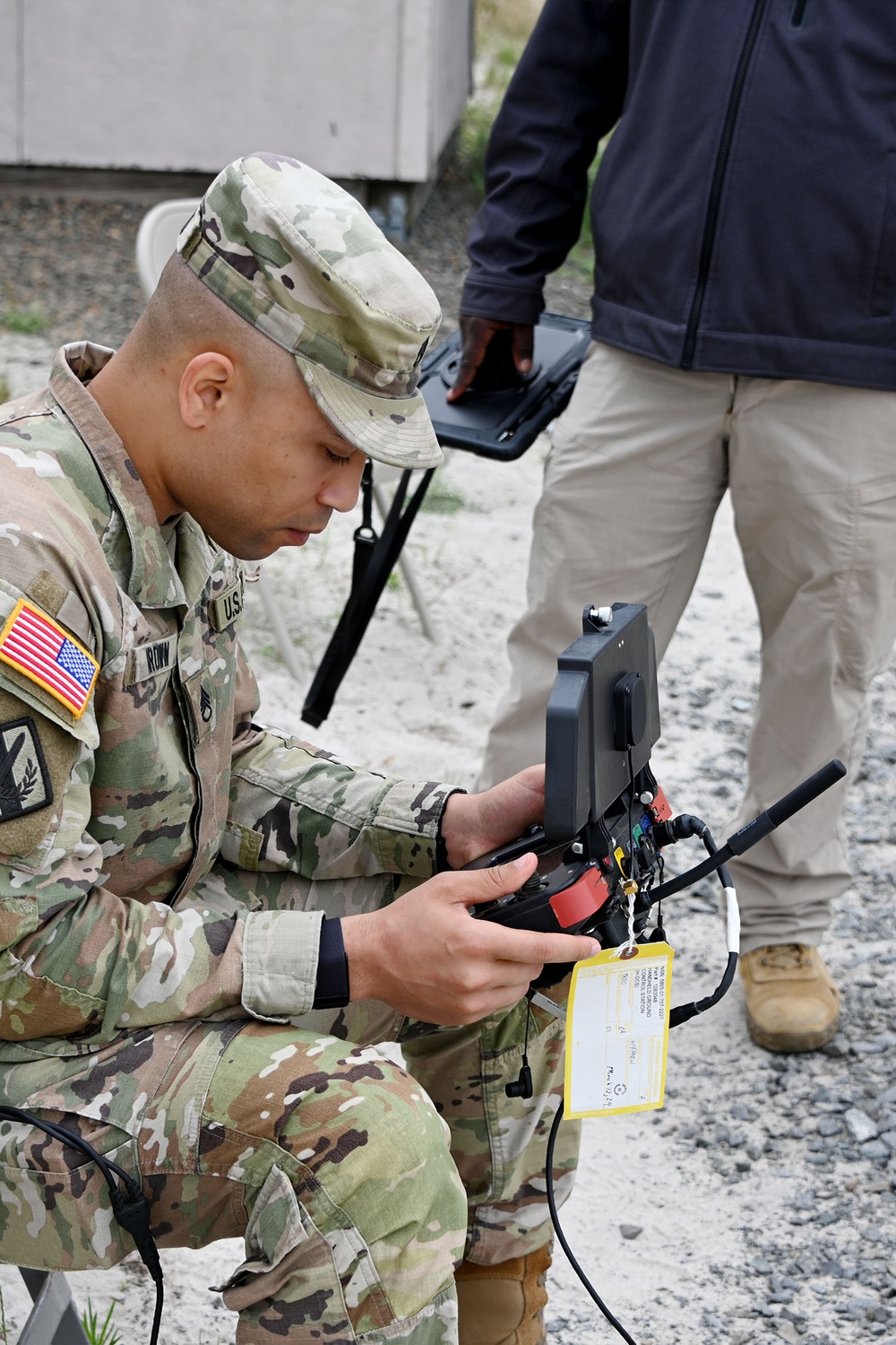 Joint Base McGuire-Dix-Lakehurst - Army Reserve 357 CBRN CO, UAV Training 9 May 2024