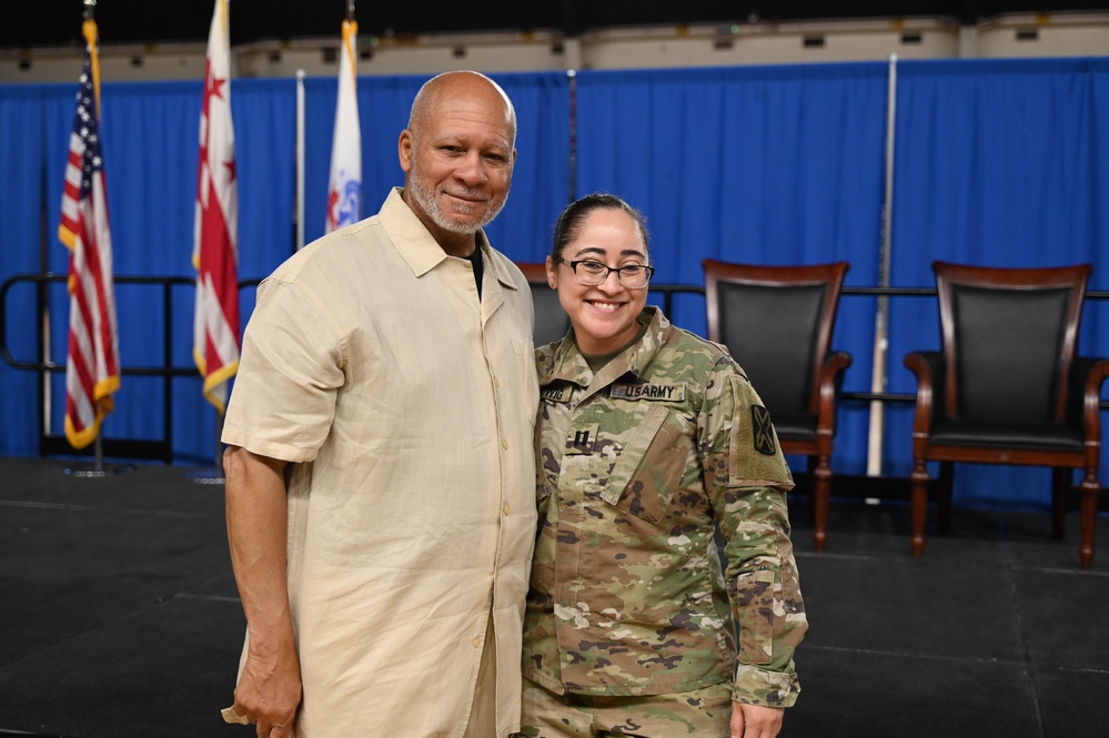 D.C. National Guard's Delta Company, 223rd Military Intelligence Battalion (LING) change of command ceremony