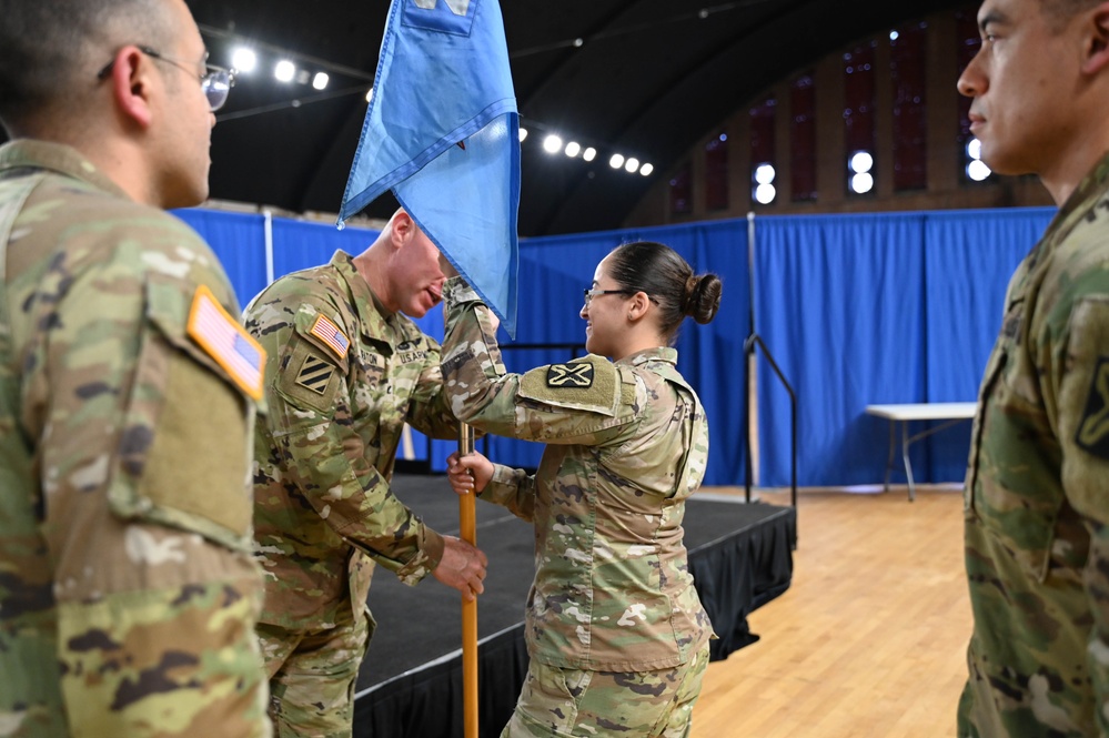 D.C. National Guard's Delta Company, 223rd Military Intelligence Battalion (LING) change of command ceremony