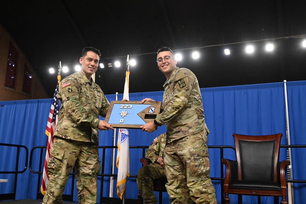 D.C. National Guard's Delta Company, 223rd Military Intelligence Battalion (LING) change of command ceremony