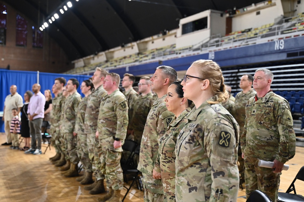 D.C. National Guard's Delta Company, 223rd Military Intelligence Battalion (LING) change of command ceremony