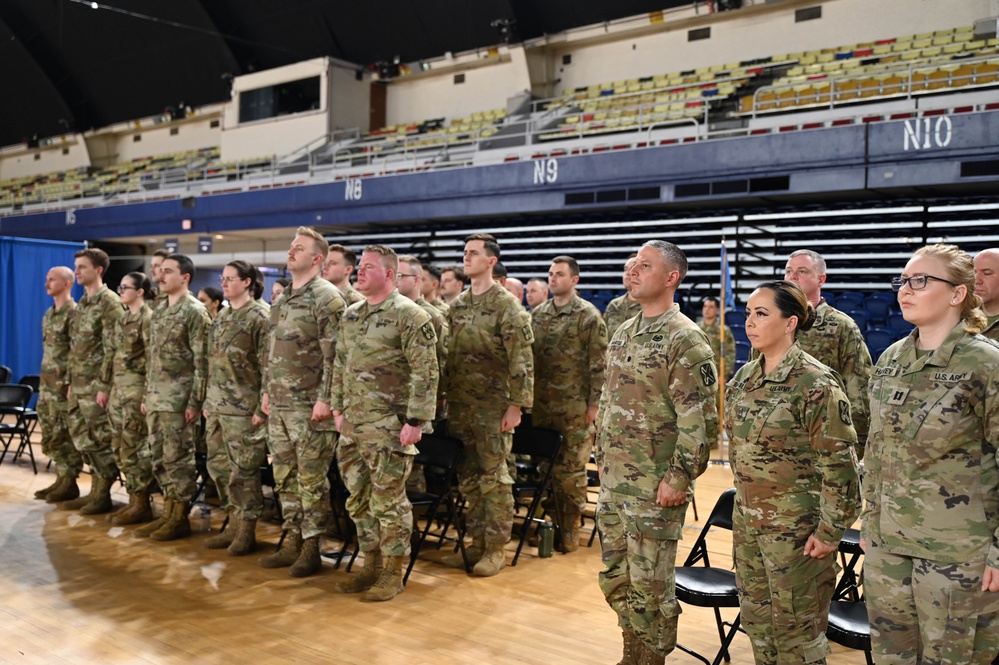 D.C. National Guard's Delta Company, 223rd Military Intelligence Battalion (LING) change of command ceremony