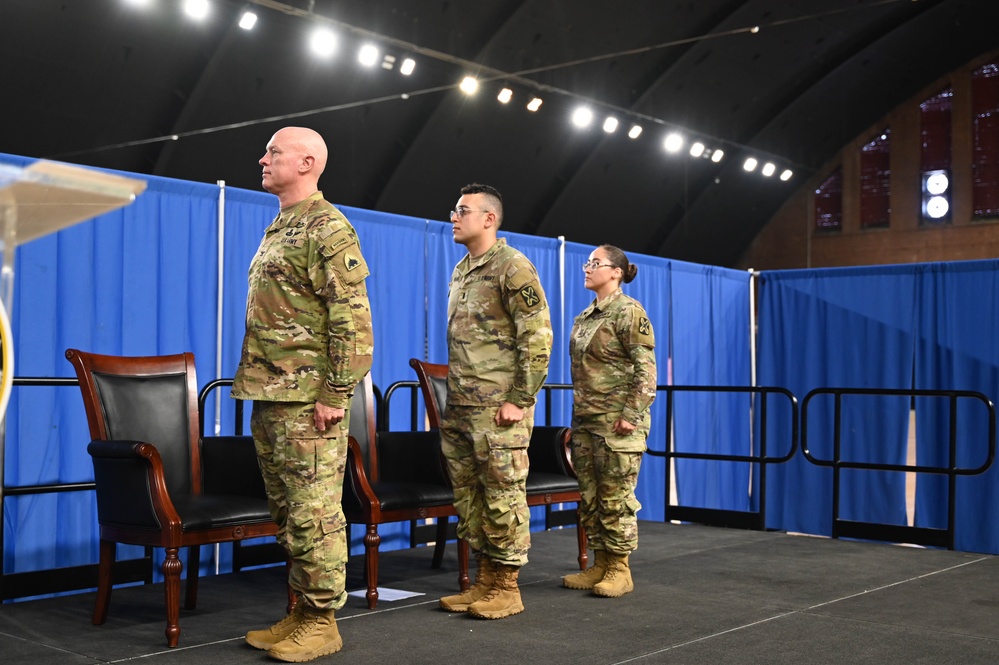 D.C. National Guard's Delta Company, 223rd Military Intelligence Battalion (LING) change of command ceremony