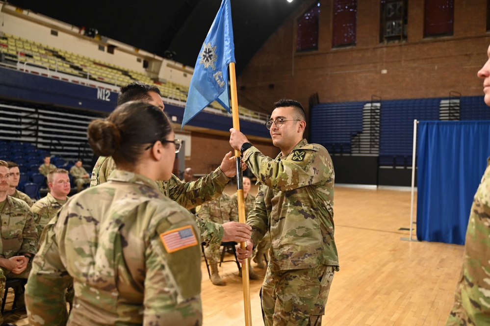 D.C. National Guard's Delta Company, 223rd Military Intelligence Battalion (LING) change of command ceremony