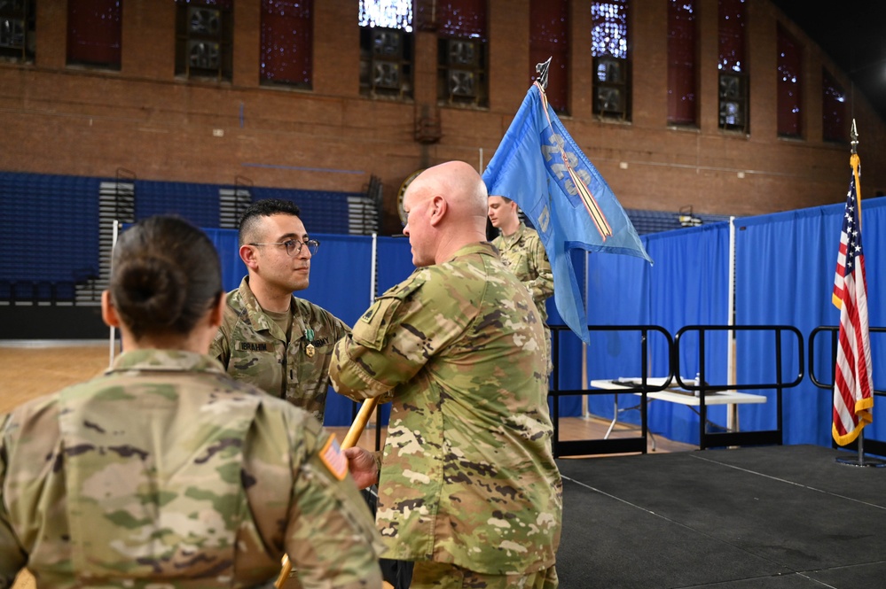 D.C. National Guard's Delta Company, 223rd Military Intelligence Battalion (LING) change of command ceremony