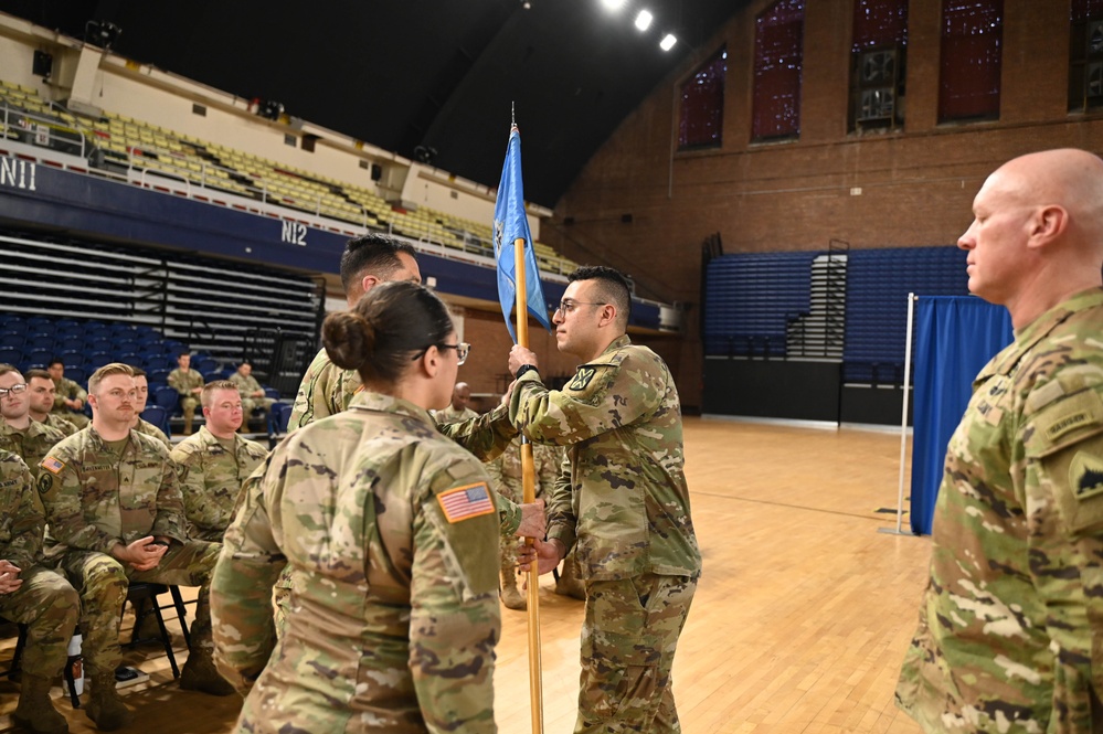 D.C. National Guard's Delta Company, 223rd Military Intelligence Battalion (LING) change of command ceremony
