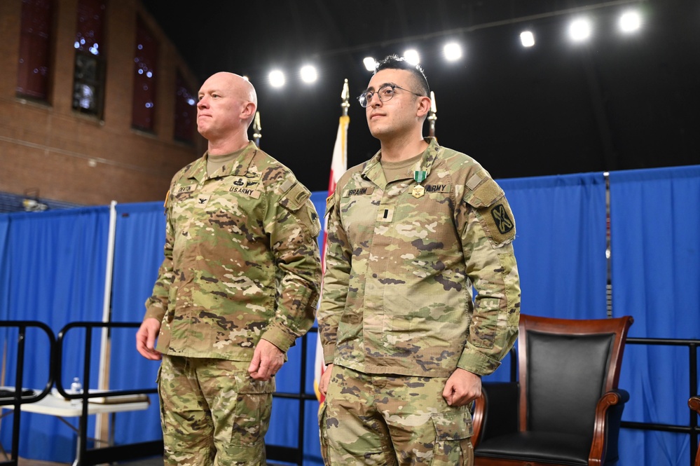 D.C. National Guard's Delta Company, 223rd Military Intelligence Battalion (LING) change of command ceremony
