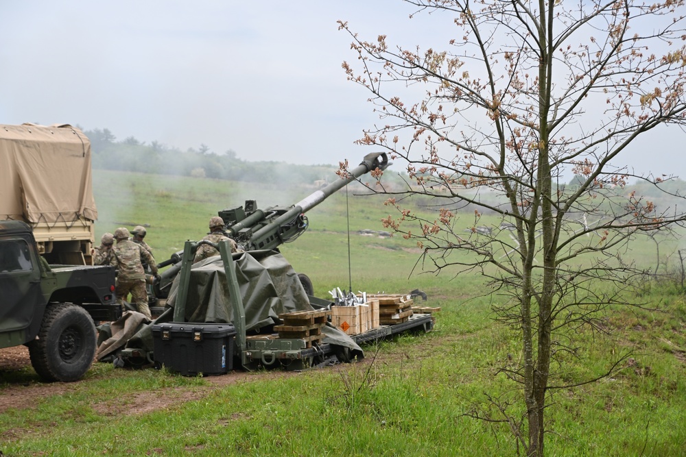 Live fire artillery