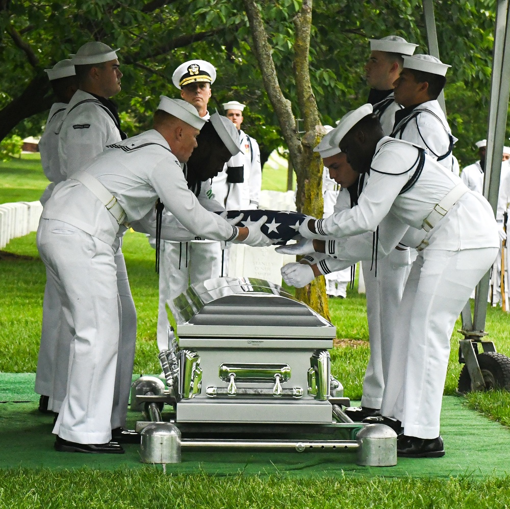 Funeral for U.S. Navy Radioman Third Class Starring B. Winfield