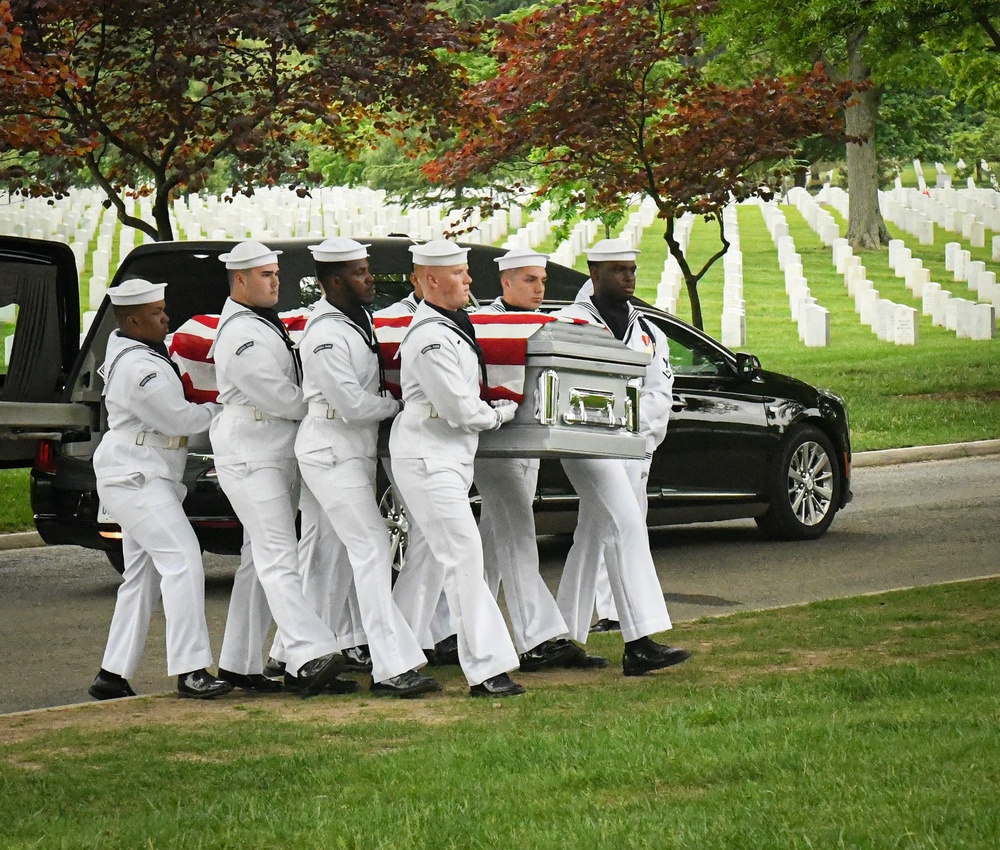 Funeral for U.S. Navy Radioman Third Class Starring B. Winfield