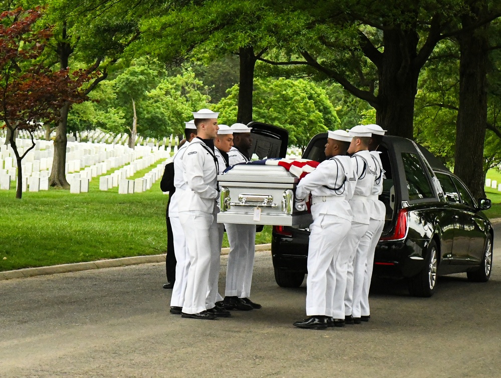 Funeral for U.S. Navy Radioman Third Class Starring B. Winfield