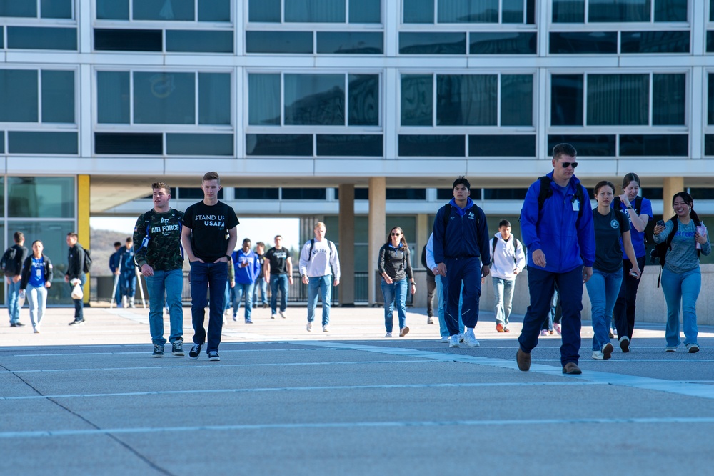 Cadet Wing decked in denim to support global event