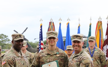 USAACE Soldier of the Year began Army Journey on Independence Day