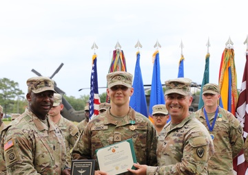 USAACE Soldier of the Year began Army Journey on Independence Day