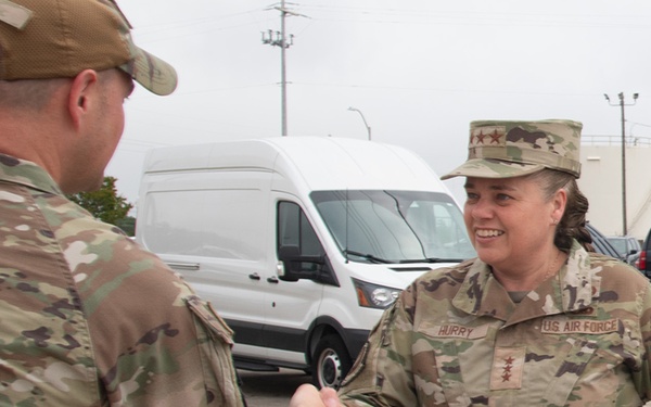 Major command leadership visits Eglin