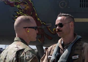 First group of 494th FS F-15s return to RAF Lakenheath