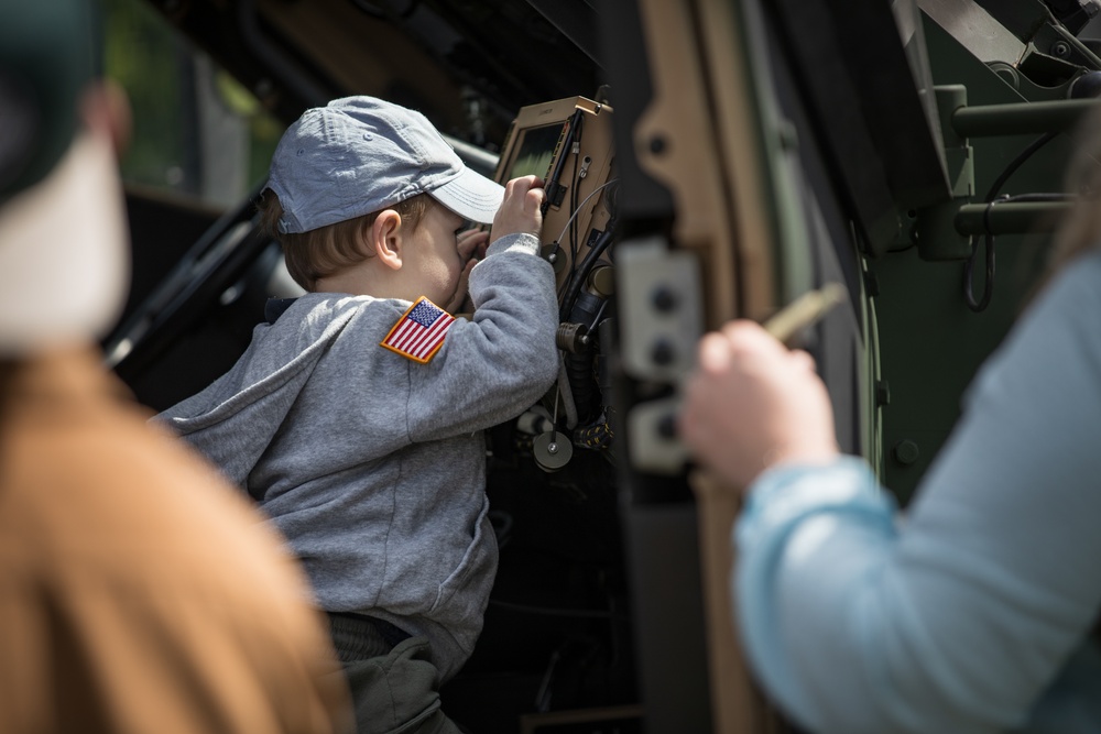 U.S. Army, Czech Soldiers and Civilians celebrate Victory in Europe Day