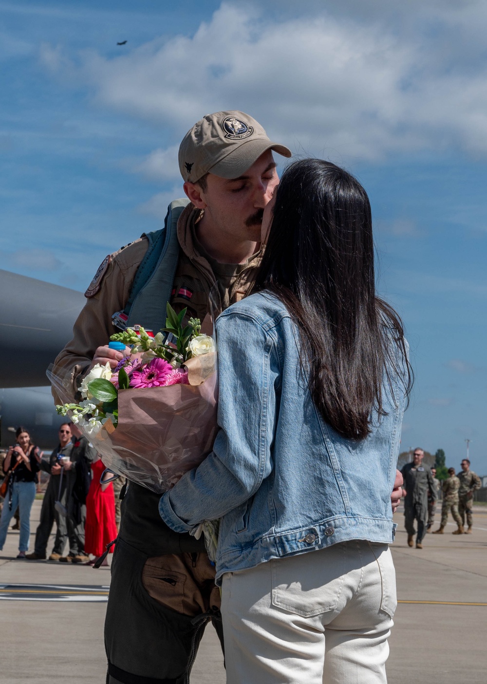 First group of 494th FS F-15s return to RAF Lakenheath