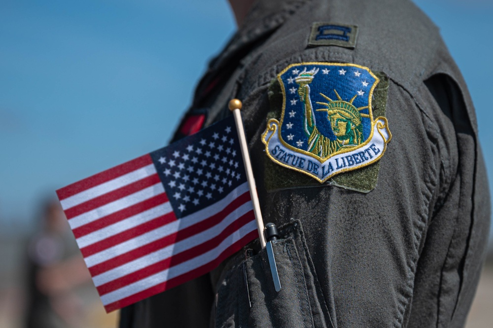 First group of 494th FS F-15s return to RAF Lakenheth