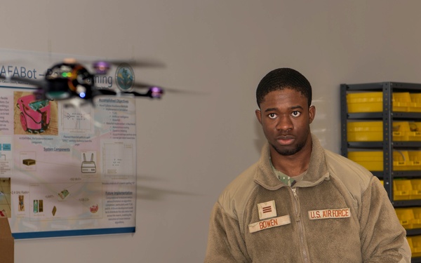 Cadet capstone centers on robotic swarming