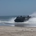1st LAR Bn. offloads from LCACs during reconnaissance field exercise