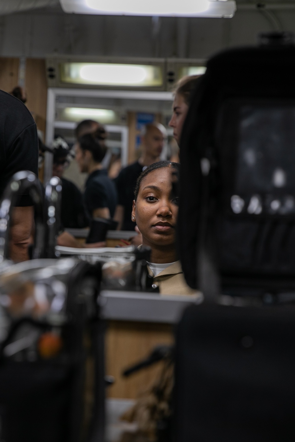 U.S. Maritime Service Members Receive Makeover