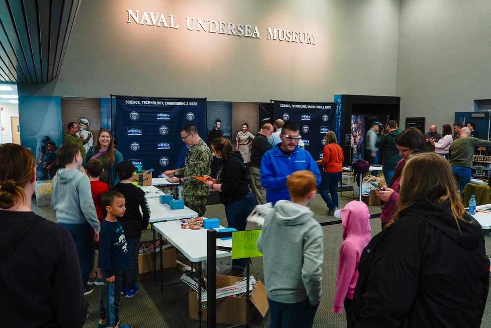 Naval Undersea Warfare Center Division, Keyport and Puget Sound Naval Shipyard &amp; Intermediate Maintenance Facility support the 2024 Navy Bridge Building Challenge