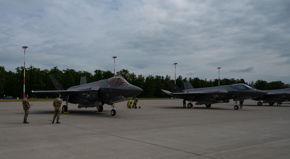 Integration at Powidz Air Base, Poland