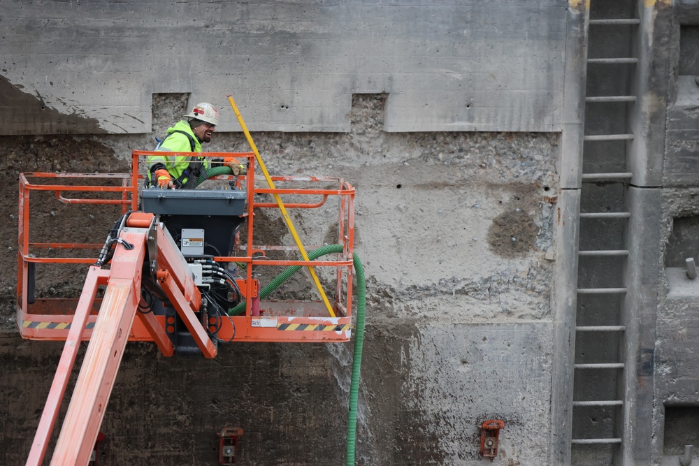 Major work completed at Lock and Dam 2