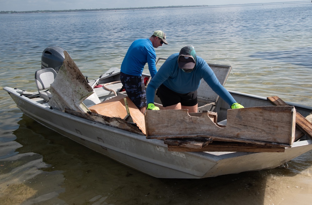 Okaloosa Earth Day 2024 cleanup