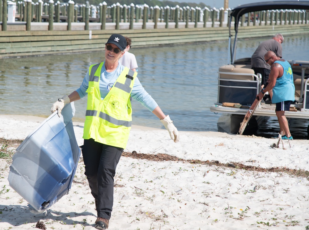 Okaloosa Earth Day 2024 cleanup