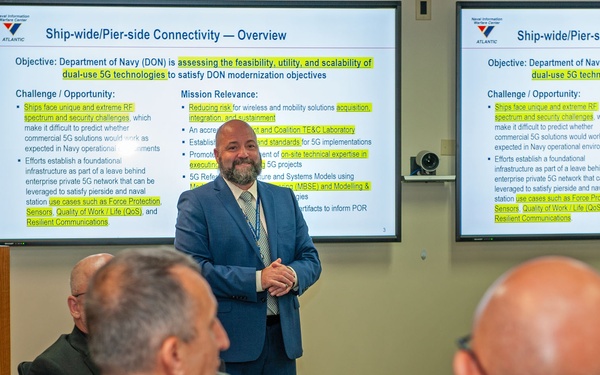 NIWC Atlantic ARC 5G Lab Tour
